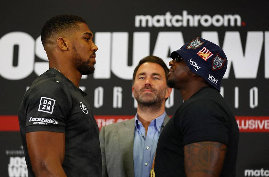 FILE PHOTO: Anthony Joshua & Dillian Whyte Press Conference