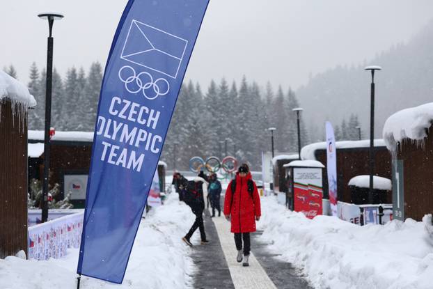 Milano Cortina 2026 Winter Olympics - Press Visit at the Olympic and Paralympic Athletes' Village