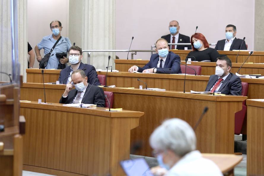 Zagreb: Počela je 3. sjednica Hrvatskoga sabora