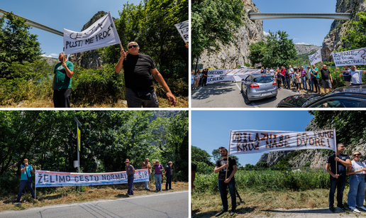 VIDEO Mještani nezadovoljni zbog nove obilaznice u Omišu: 'Želimo cestu normalne širine!'