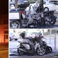 FOTO Buktinja u Splitu: Usred noći izgorjela četiri motocikla, dva oštećena, stradala i zgrada