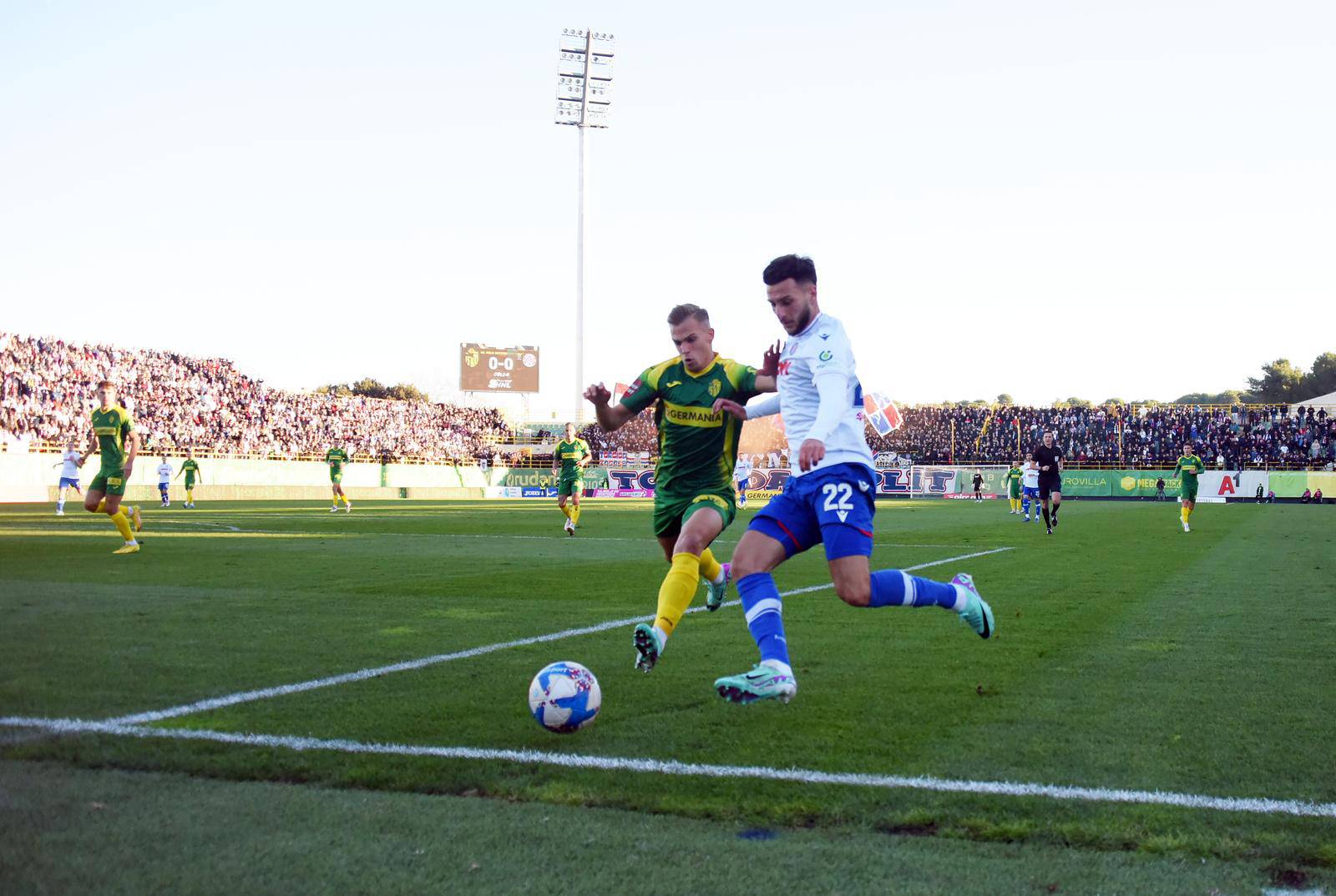 Pula: Susret 16. kola HNL-a Istra 1961 - Hajduk