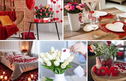 Uređenje doma za Valentinovo: Srca i ruže za dojam romantike