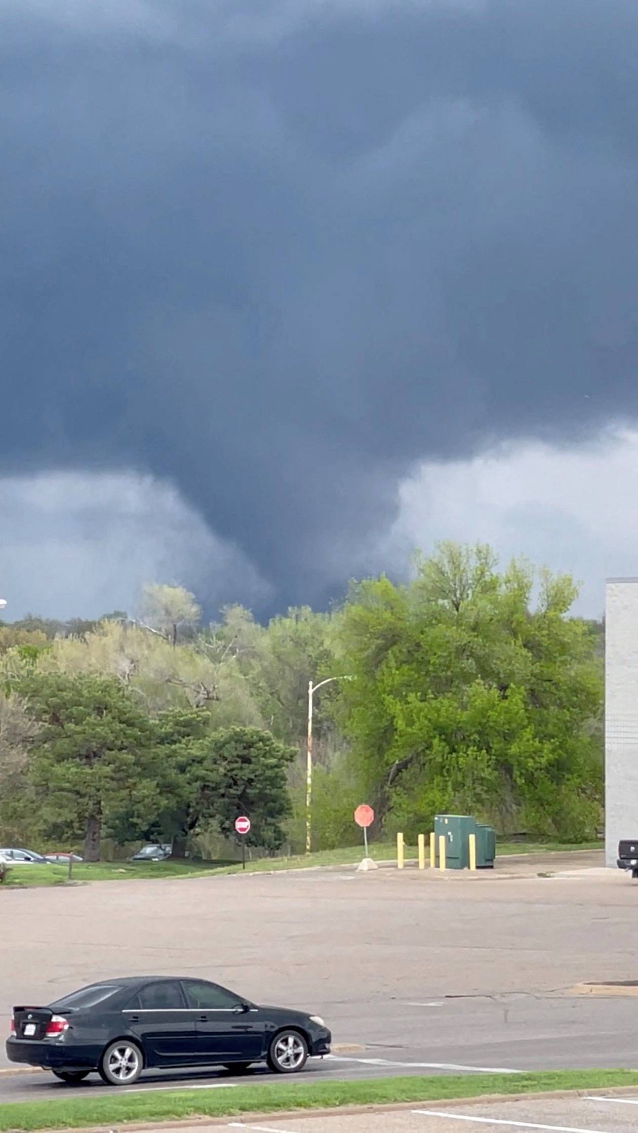 Tornado activity in Lincoln, Nebraska