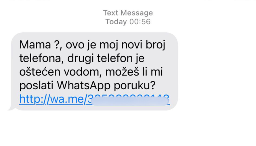 Hrvatima masovno stiže čudna SMS poruka: 'Mama, ovo je moj novi broj'. Policija: Ne otvarajte