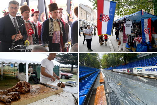 VIDEO Potop u Sinju! Odgođena 310. Sinjska alka, povorka se povlači. Ovo nije prvi puta...