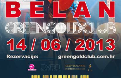 Neno Belan spreman za veliki koncert u  Green Gold Clubu