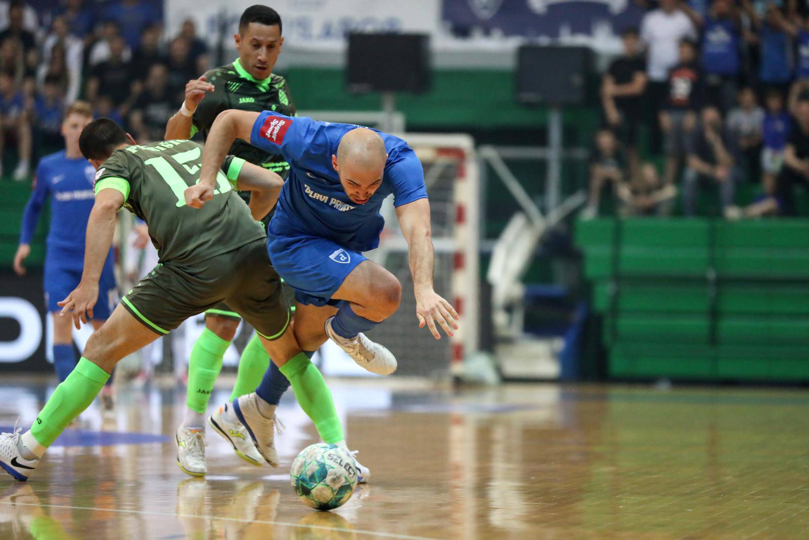 Zagreb: Treća utakmica finalne serije 1.HMNL između Futsal Dinama i Olmissuma