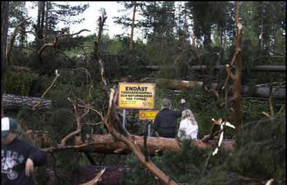 Tornado u Švedskoj čupao drveće, žrtava nema 
