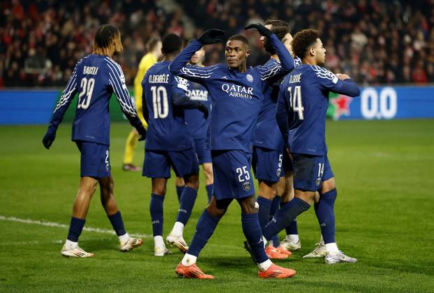Champions League - Knockout Phase Playoff - First Leg - Brest v Paris St Germain
