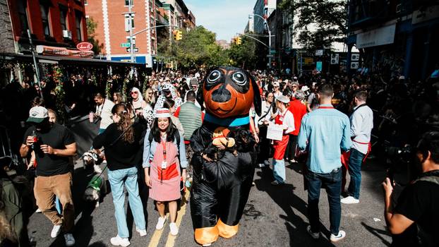 Tompkins Square Halloween Dog Parade in New York