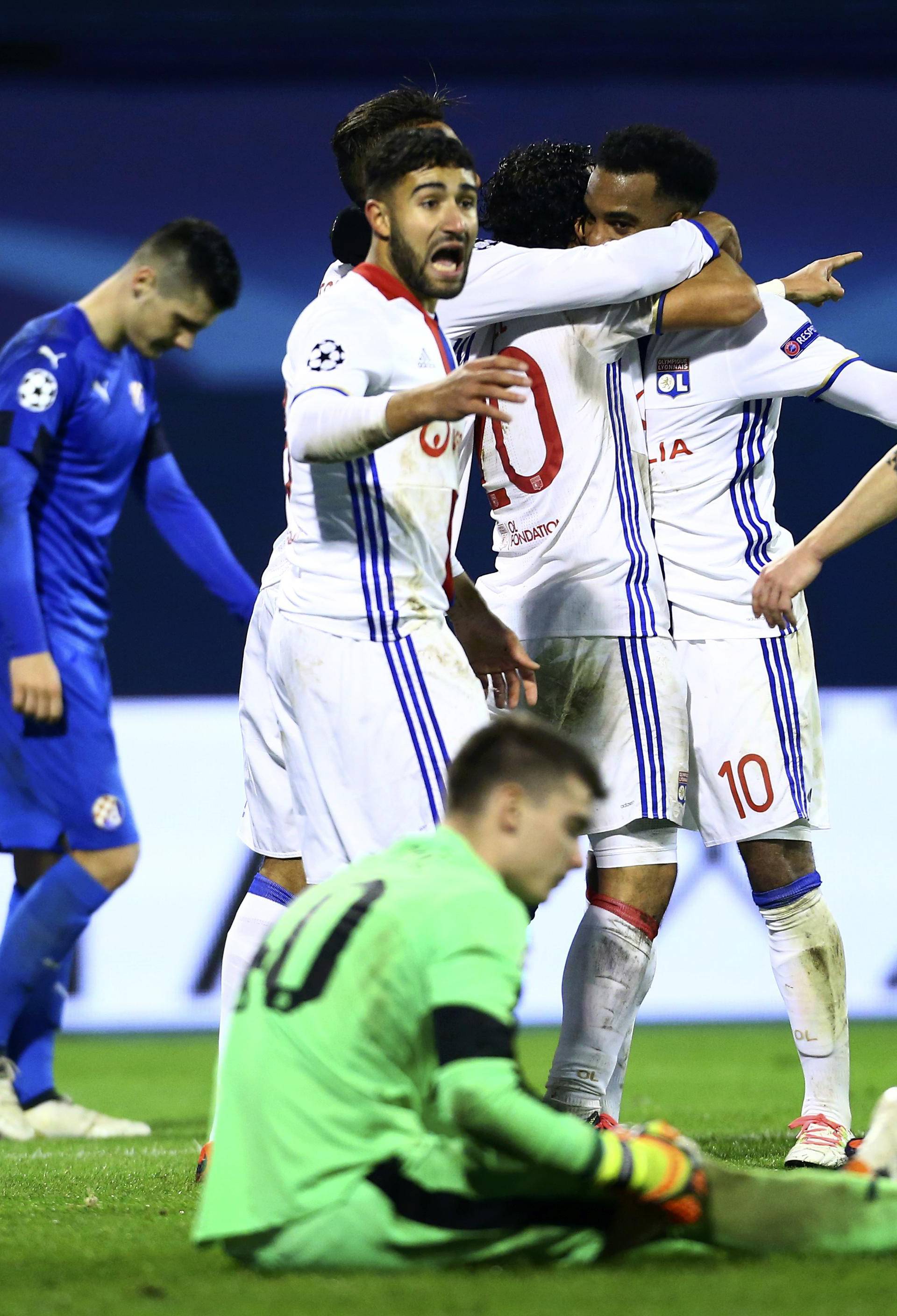 Football Soccer - Dinamo Zagreb v Olympique Lyon - UEFA Champions League Group Stage