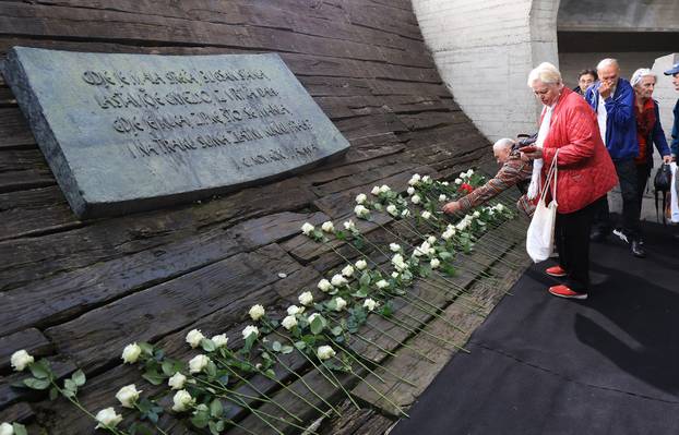 Komemoracija "Sjećanje za budućnost" u Spomen-području Jasenovac
