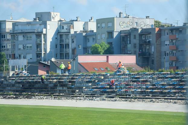 Bageri ušli na Kranjčevićevu, počela je rekonstrukcija legendarnog zagrebačkog stadiona