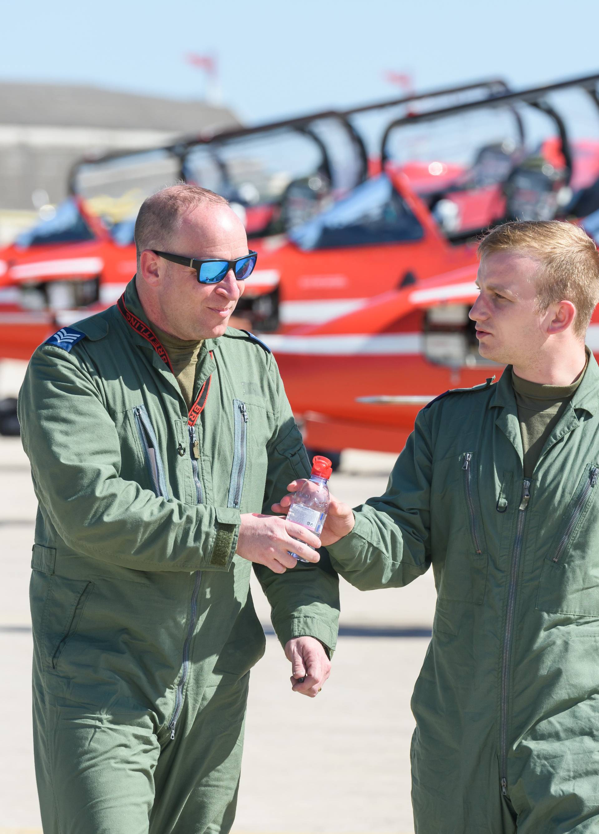 Red Arrows u posjetu Krilima Oluje: Oduševili akrobacijama