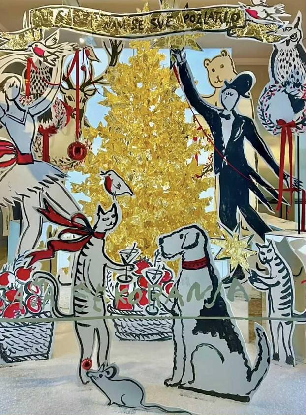 FOTO Šekoranjina blagdanska čarolija: Tihi dekor u izlozima i hotelima je pravi spektakl