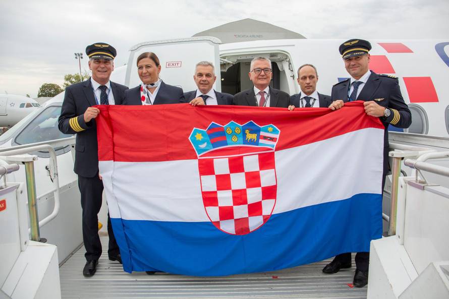 FOTO Croatia Airlines ima novi Airbus, nazvali ga 'Dubrovnik'