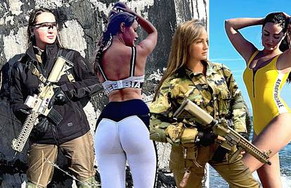 Bivša Miss Ukrajine trenira s oružjem: Skinimo sve znakove i pošaljimo Ruse ravno u pakao!