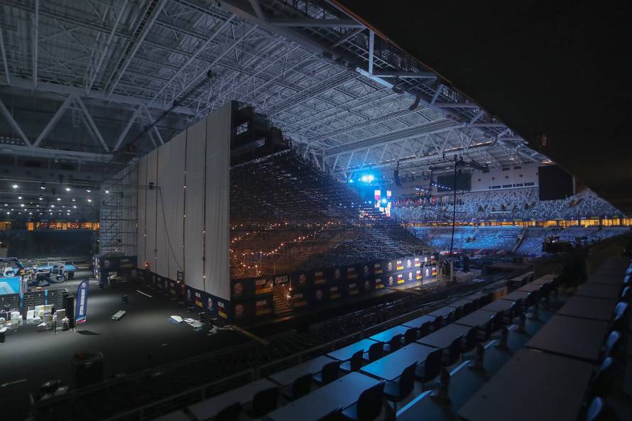 Nogometna arena spremna za rukomet! Baš je spektakularna