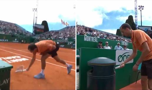 VIDEO Beretini pomeo Daniila Medvedeva, ovaj izmasakrirao reket pa ga bacio u sme&cacute;e!?