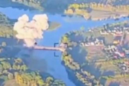 Ukrajinci bombardirali još jedan most u Kursku, pogledajte dramatičnu snimku rušenja