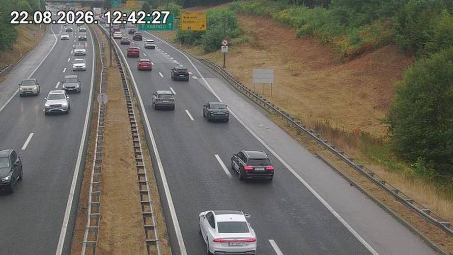 FOTO Promet na A1 ponovno je stabiliziran nakon nesreće