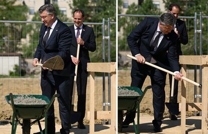 VIDEO Plenković uzeo lopatu u ruke i označio početak radova na zagrebačkom Trgu pravde