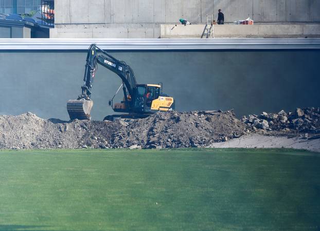 Bageri ušli na Kranjčevićevu, počela je rekonstrukcija legendarnog zagrebačkog stadiona