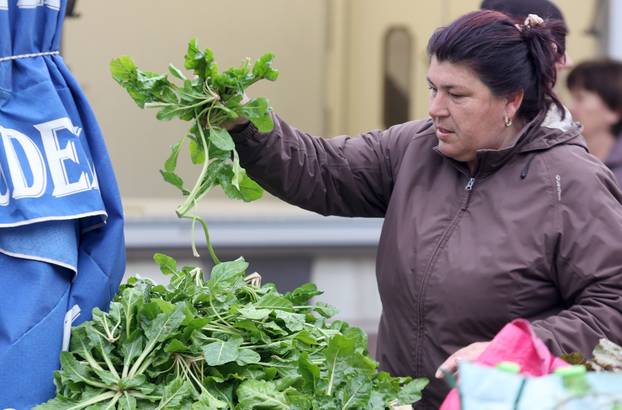 Šibenik: Raznolika ponuda na tržnici