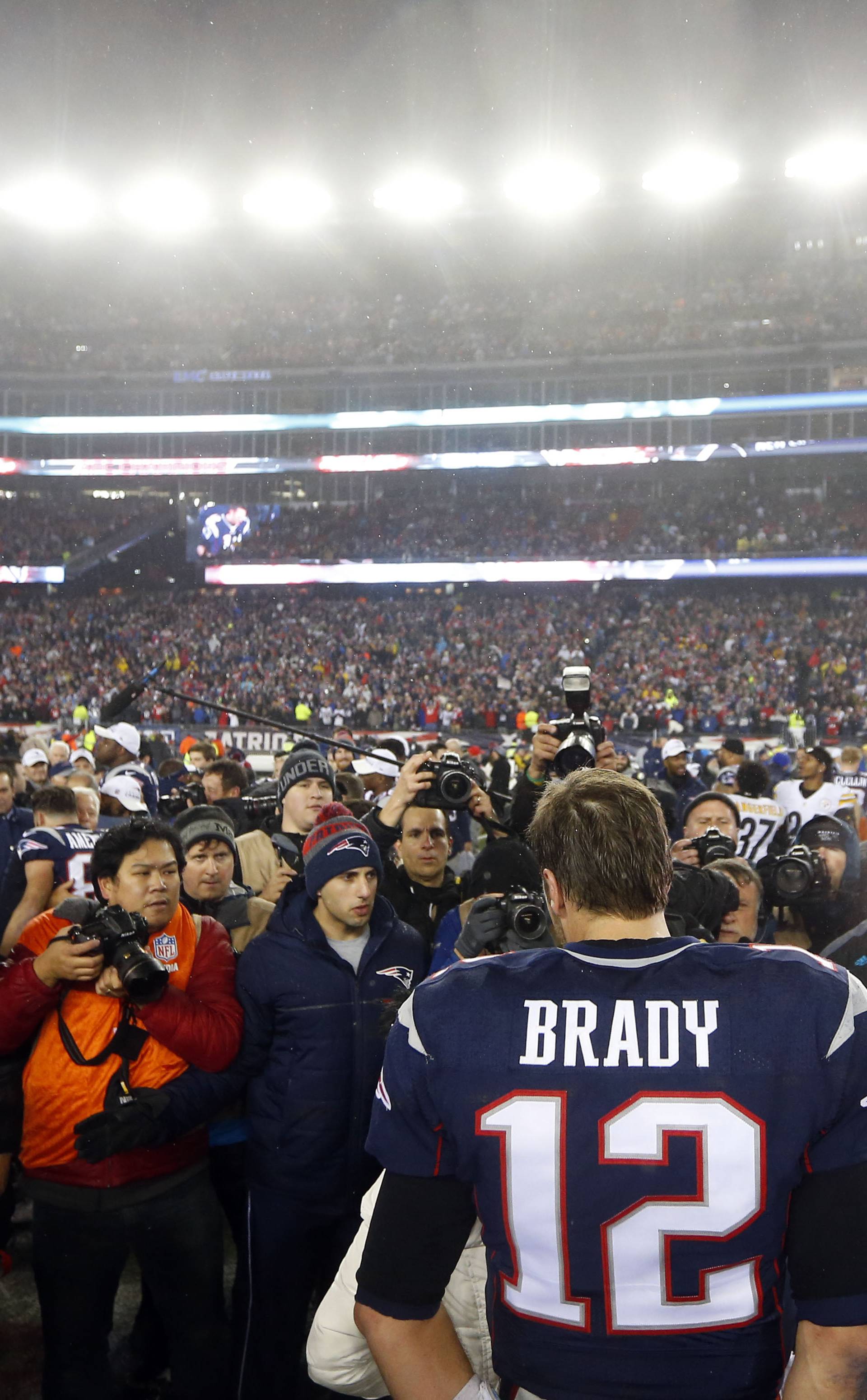 NFL: AFC Championship-Pittsburgh Steelers at New England Patriots