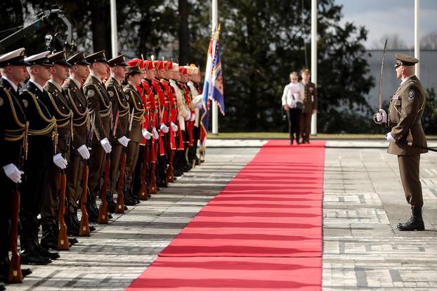 Generalna proba za inauguraciju novog predsjednika Zorana Milanovića