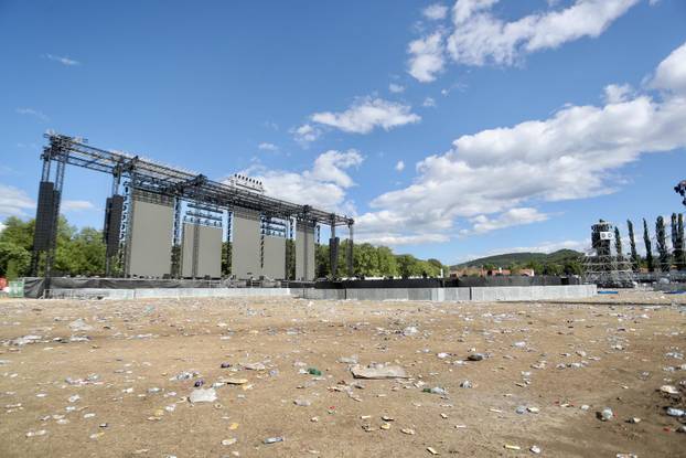 Jutro nakon koncerta Marka Perkovića Thompsona na sinjskom hipodromu