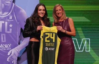 Sjajna Hrvatica zaigrat će u WNBA ligi! Izabrali je 14. na draftu pa zaplakala od sreće