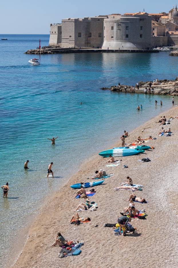 Dubrovnik: Ljetni ugođaj na plaži Banje