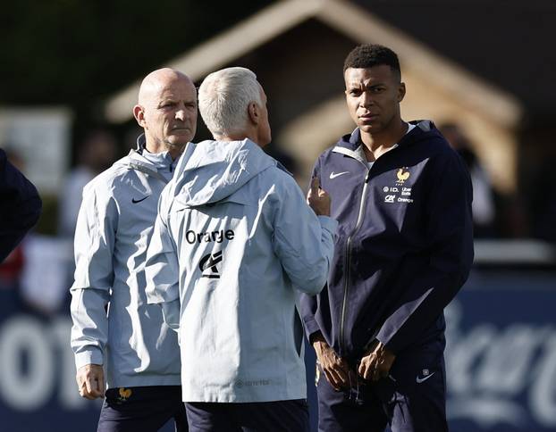 World Cup - UEFA Qualifiers - France Training