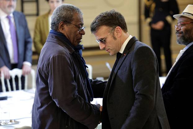 Meeting on New-Caledonia at the Elysee Palace in Paris