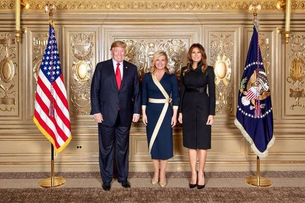 They made a dress for Kolinda’s encounter with Trump and delighted. Since then, goods have been sought in in the city