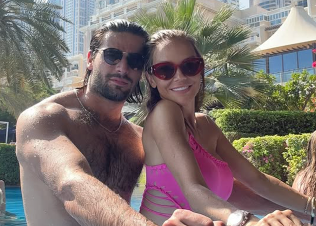 FOTO Samo luksuz u Dubaiju! Maja i Šime uskočili u kupaće kostime i osvježili se u bazenu