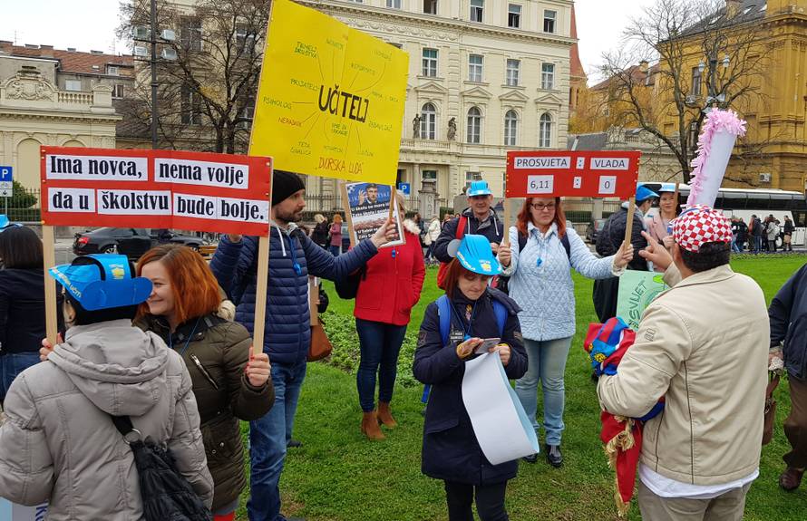 Zagreb: Okupljanje za veliki prosvjed Hrvatska mora bolje