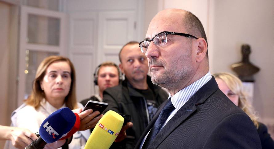 Zagreb: Milijan BrkiÄ komentirao optuÅ¾be protiv njega