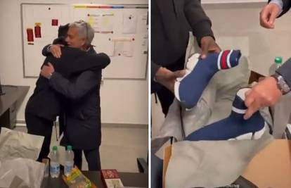 VIDEO Mourinho ispunio želju i novoj zvijezdi poklonio tenisice