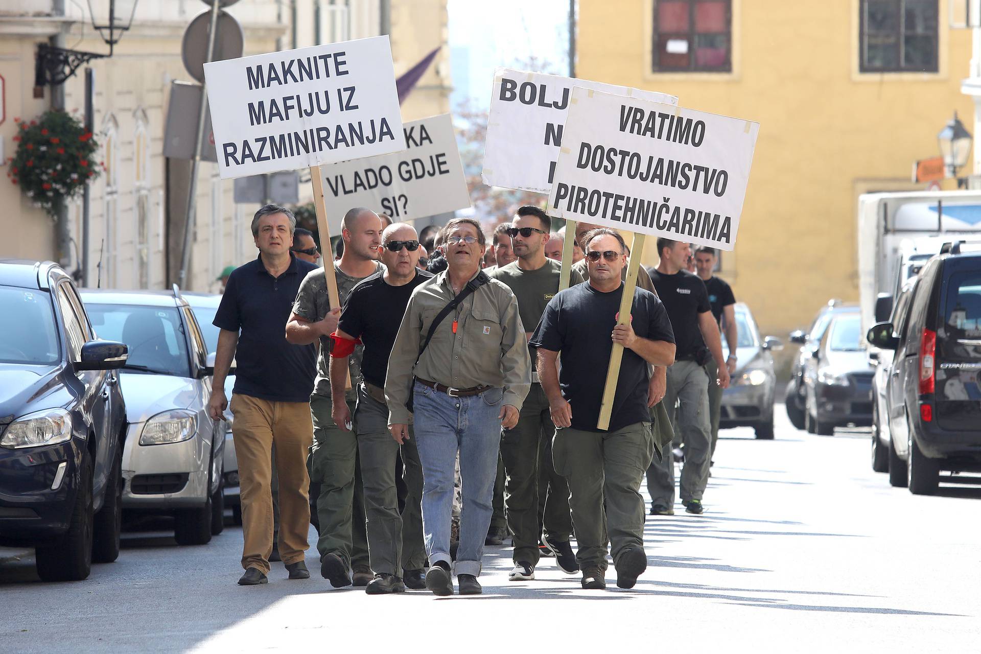 'Došli smo tiho, bez vike, ali ako se problemi ne riješe onda smo spremni na masovniji prosvjed'