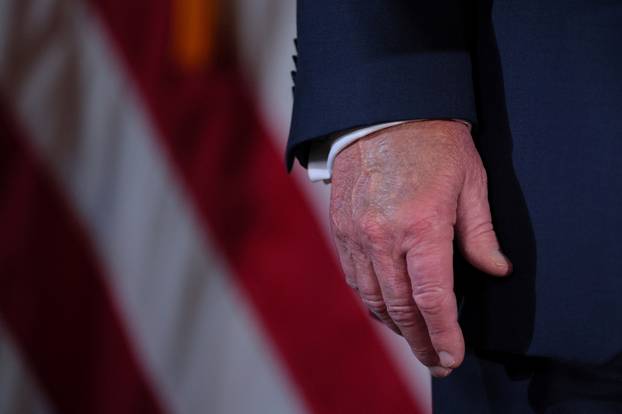 FILE PHOTO: U.S. President-elect Donald Trump delivers remarks at Mar-a-Lago in Palm Beach