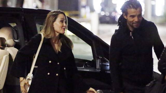 EXCLUSIVE: Angelina Jolie is seen for the first time since she was accused of ‘playing games’ with ex-husband Brad Pitt by trying to turn their kids against him.