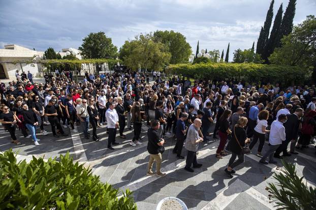 Split: Pogreb poznate kosarkasice Žane Lelas na Lovrincu