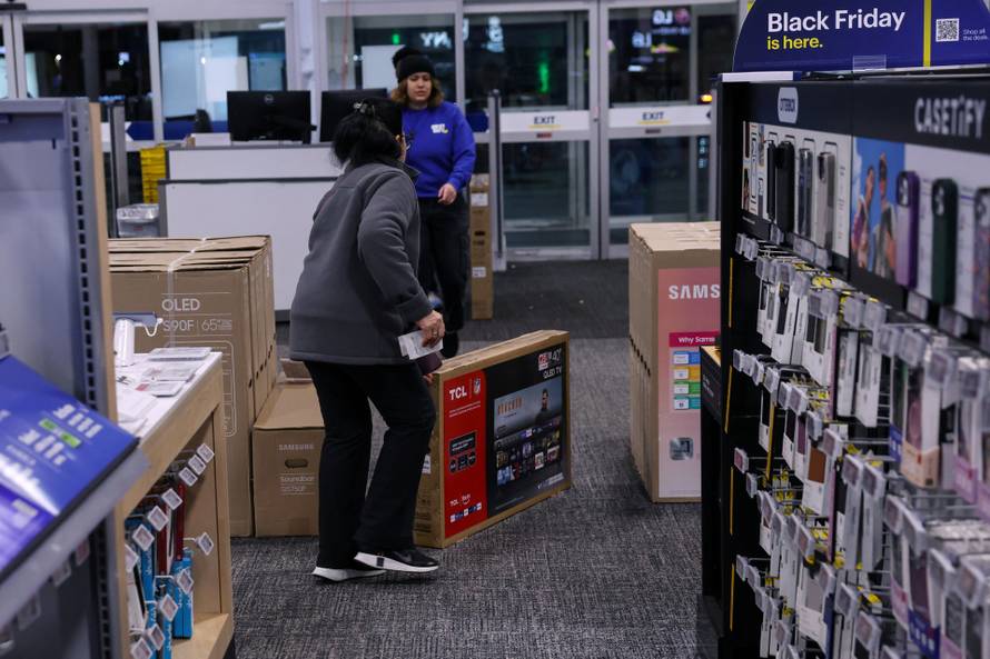 Black Friday sales event in Westbury