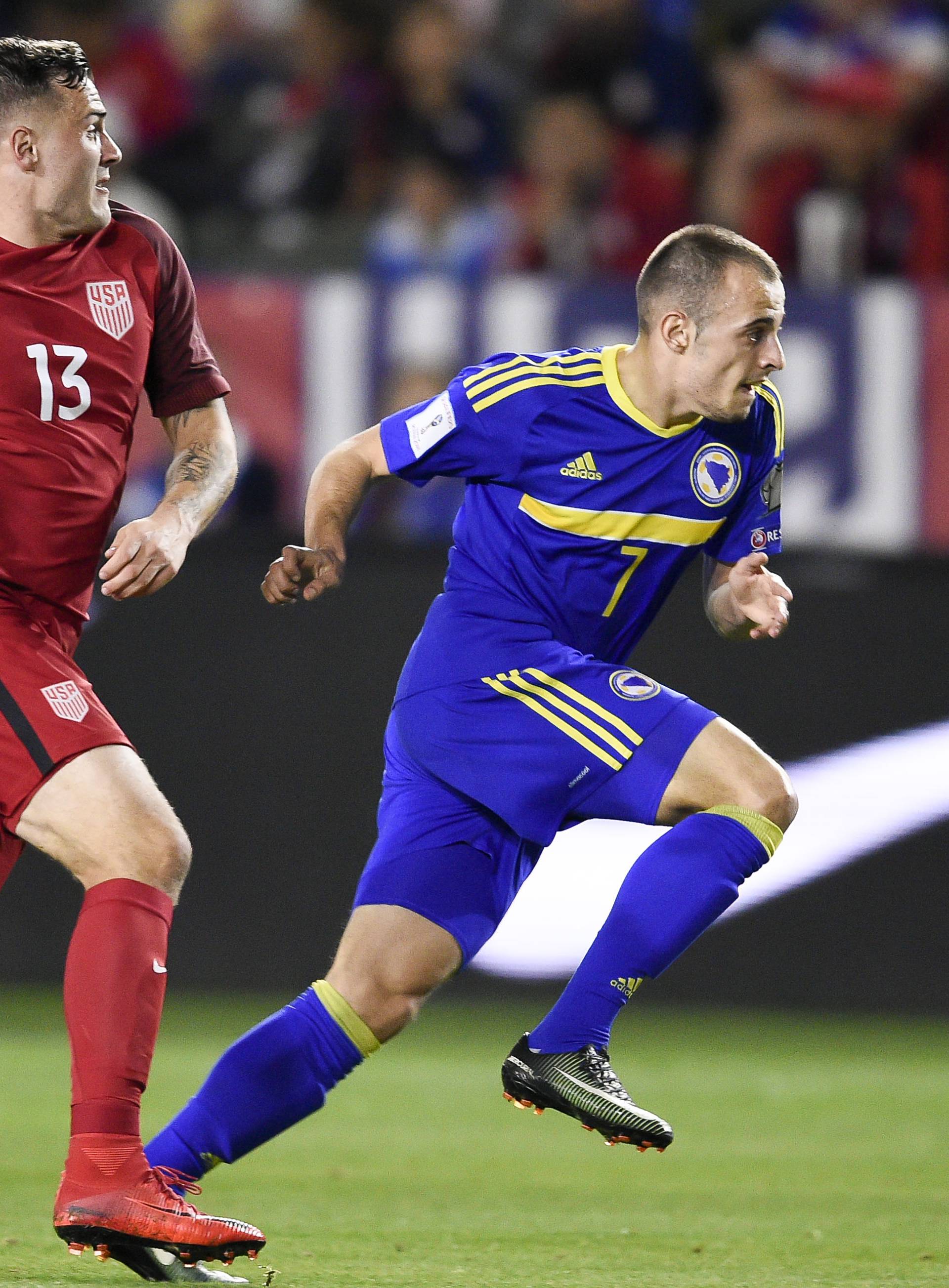 Soccer: International Friendly Soccer-Bosnia and Herzegovina  at USA