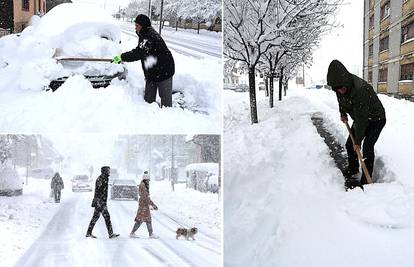 U dijelovima Hrvatske palo do 40 centimetara snijega! Stižu nove pahulje, pripremite sanjke