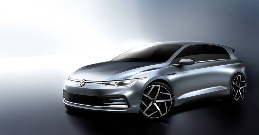 The all-new Golf (design sketch)