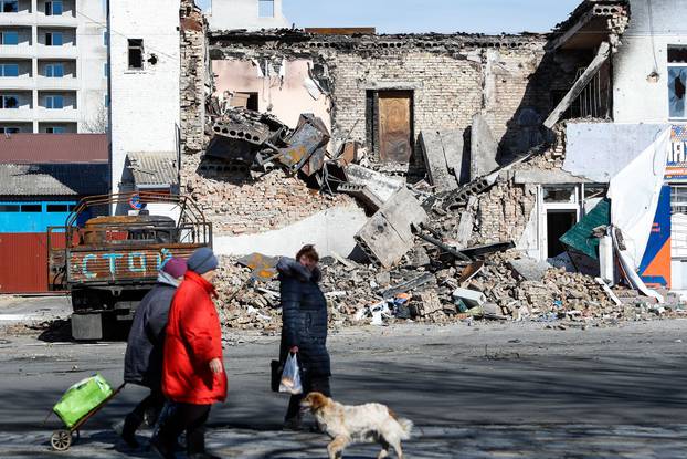 Devastation In Borodyanka Amid Russian Invasion Of Ukraine, Borodyanka of Bucha Raion, Kyiv Oblast - 07 Apr 2022